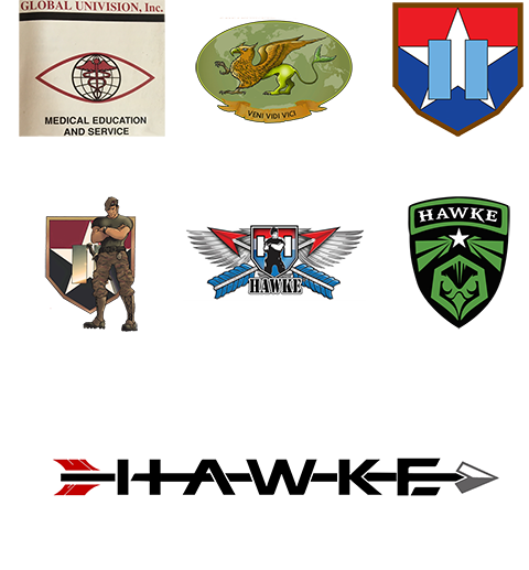 Mykel Hawke Legacy Logos