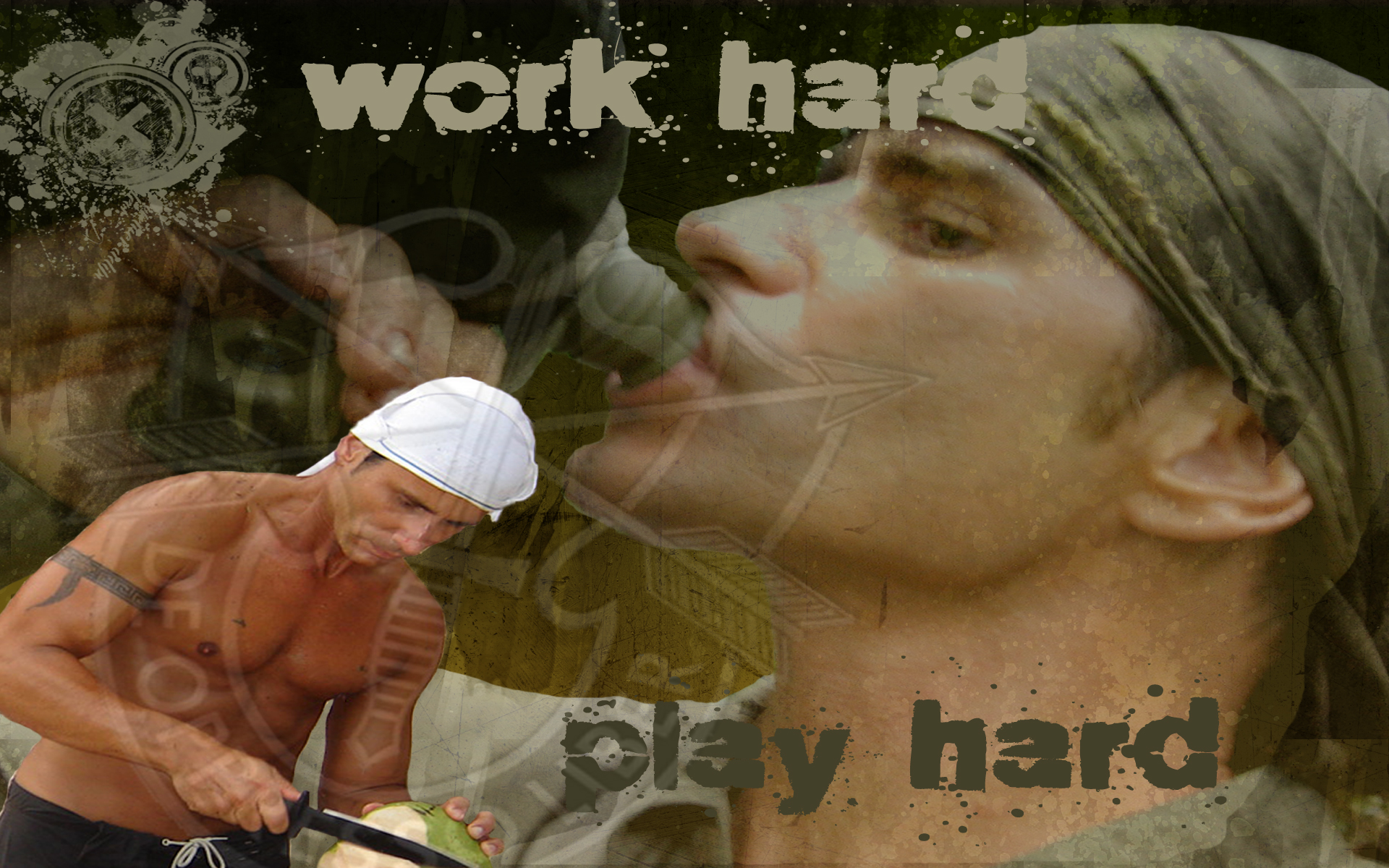 Work Hard Wallpaper 1024 x 768